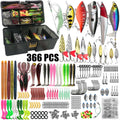Kit de Leurres de Pêche Complet – 86 à 366 pièces | Truite, Brochet, Perche
