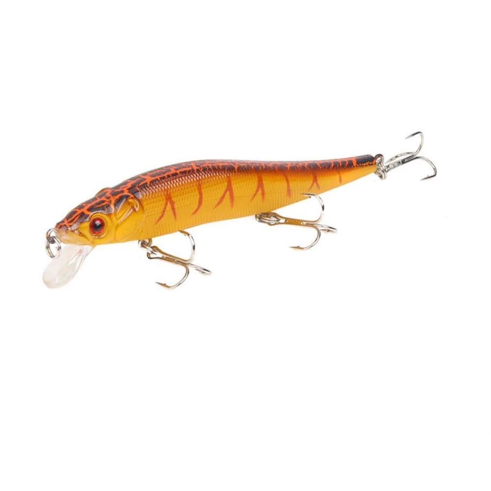 Leurre Dur Minnow Crankbait 11,5 cm / 14 g – Yeux 3D – 22 Coloris – Pêche Carnassier