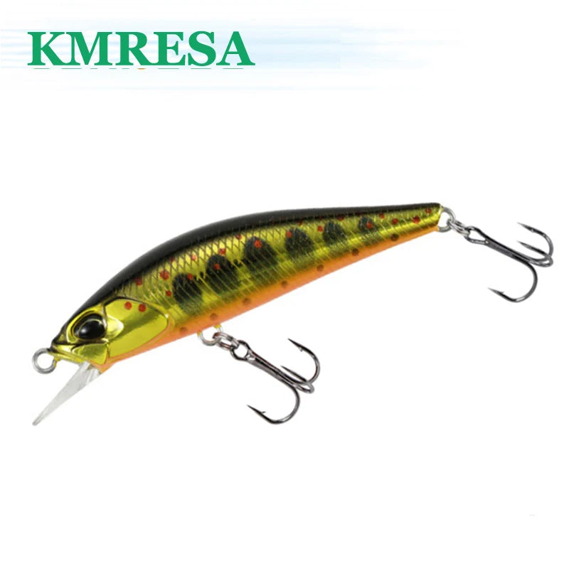Leurre Minnow Dur 50mm 4g – Pêche Truite, Perche, Brochet, Saumon