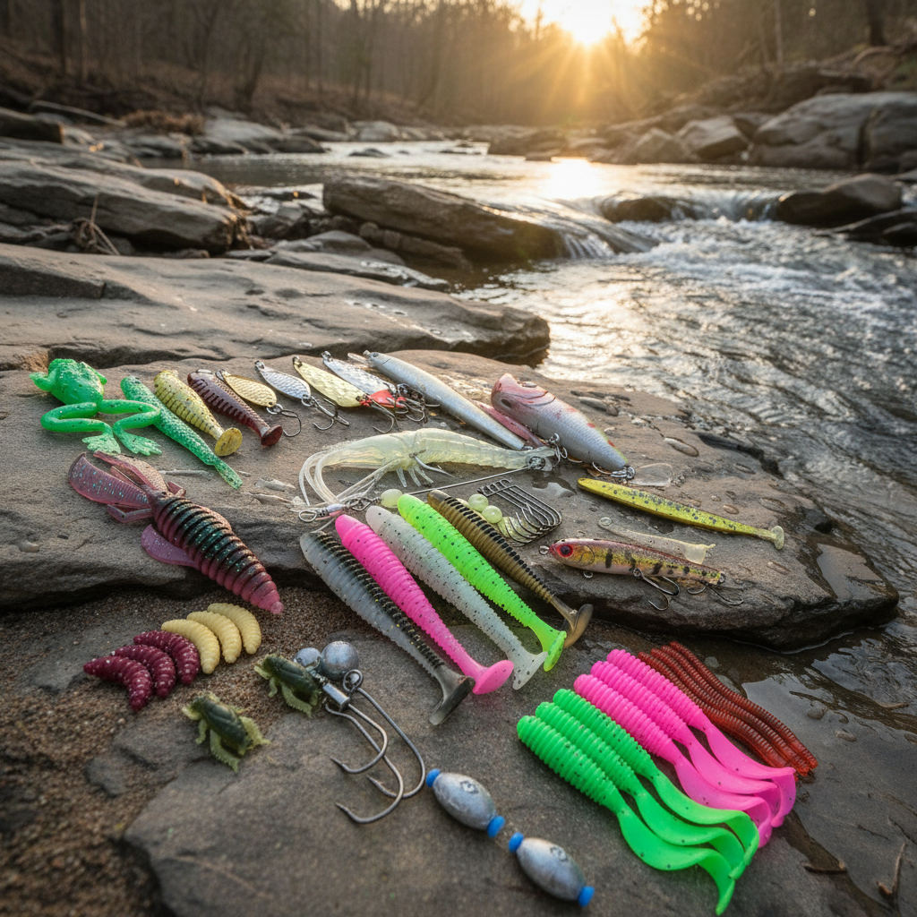 Kit de Leurres de Pêche Complet – 86 à 366 pièces | Truite, Brochet, Perche