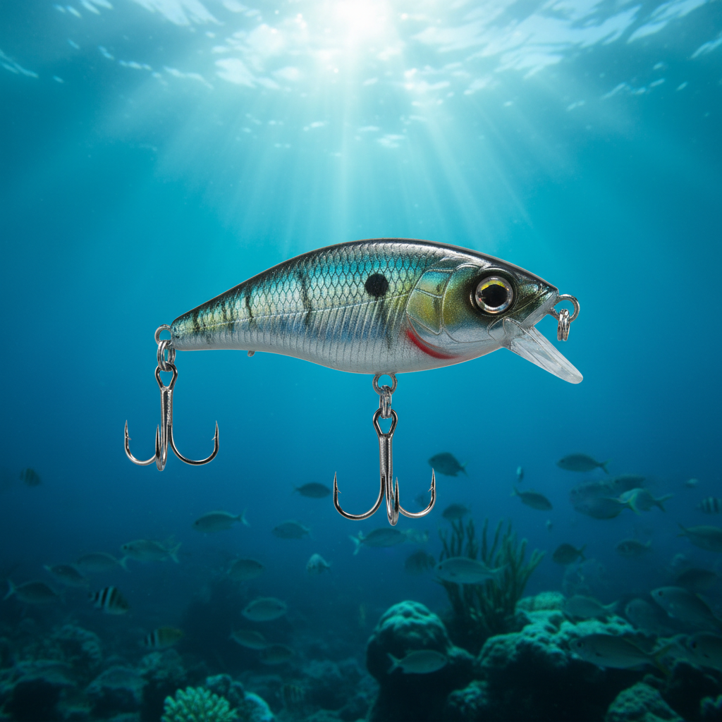 Leurre Minnow Dur 50mm 4g – Pêche Truite, Perche, Brochet, Saumon