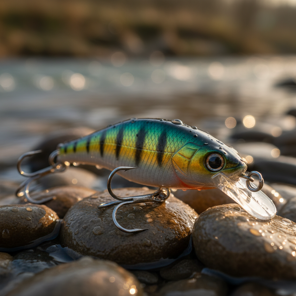 Leurre Minnow Dur 50mm 4g – Pêche Truite, Perche, Brochet, Saumon